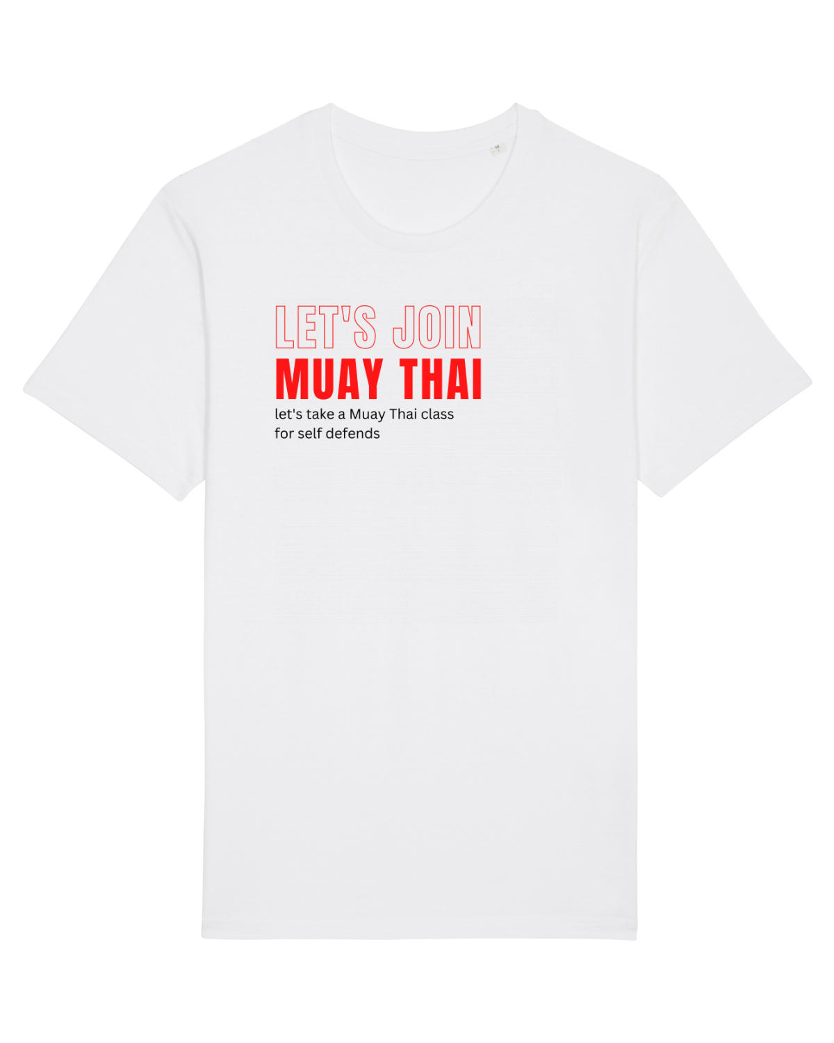 Tricou mânecă scurtă Unisex Rocker White