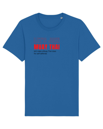 let s join muay thai Royal Blue