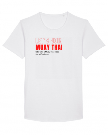 let s join muay thai White