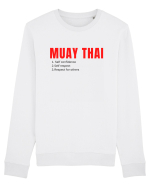 muat thai 1 2 3 Bluză mânecă lungă Unisex Rise