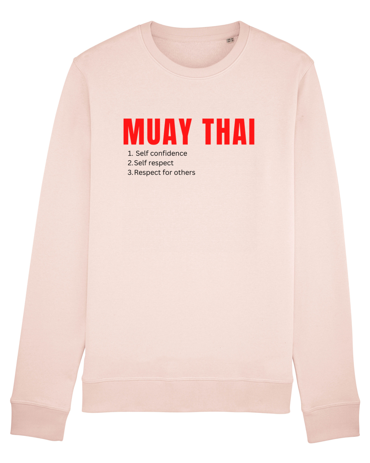Bluză mânecă lungă Unisex Rise Candy Pink