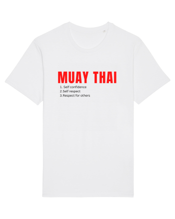 muat thai 1 2 3 White