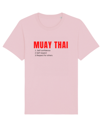 muat thai 1 2 3 Cotton Pink