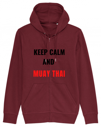 keep kalm and muay thai Burgundy