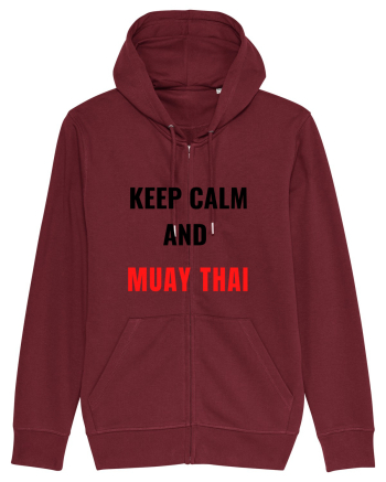 keep kalm and muay thai Burgundy