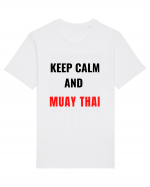 keep kalm and muay thai Tricou mânecă scurtă Unisex Rocker