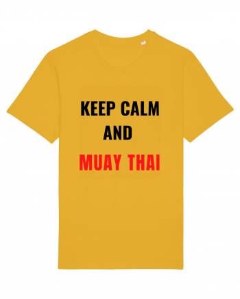 keep kalm and muay thai Spectra Yellow