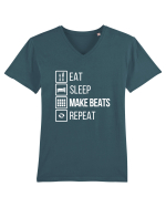Make Beats Tricou mânecă scurtă guler V Bărbat Presenter