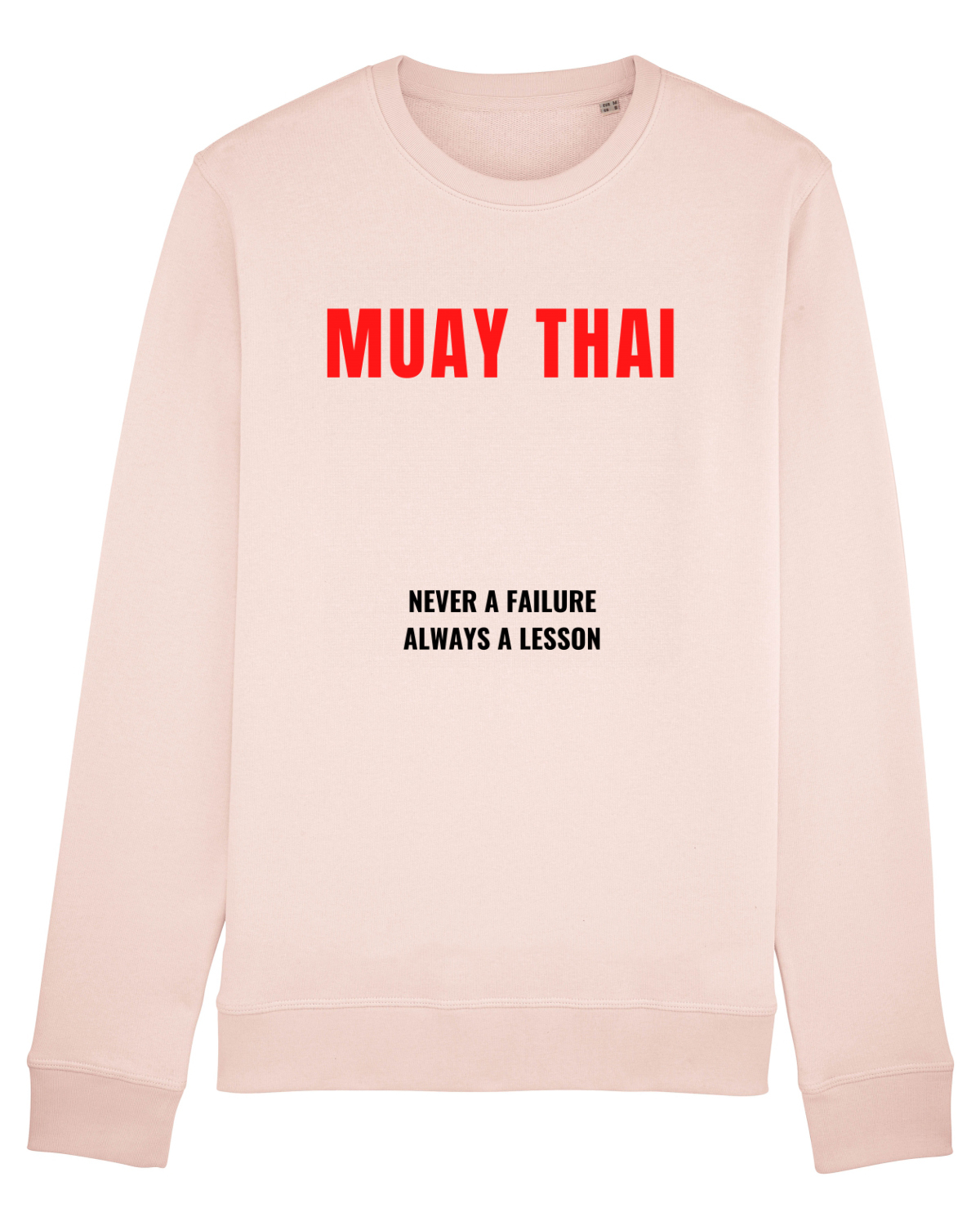 Bluză mânecă lungă Unisex Rise Candy Pink