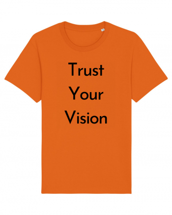 trust your vision 2 Bright Orange