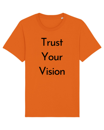 trust your vision 2 Bright Orange