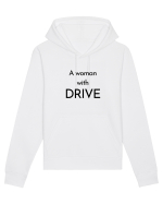 a woman with drive 2 Hanorac Unisex Drummer