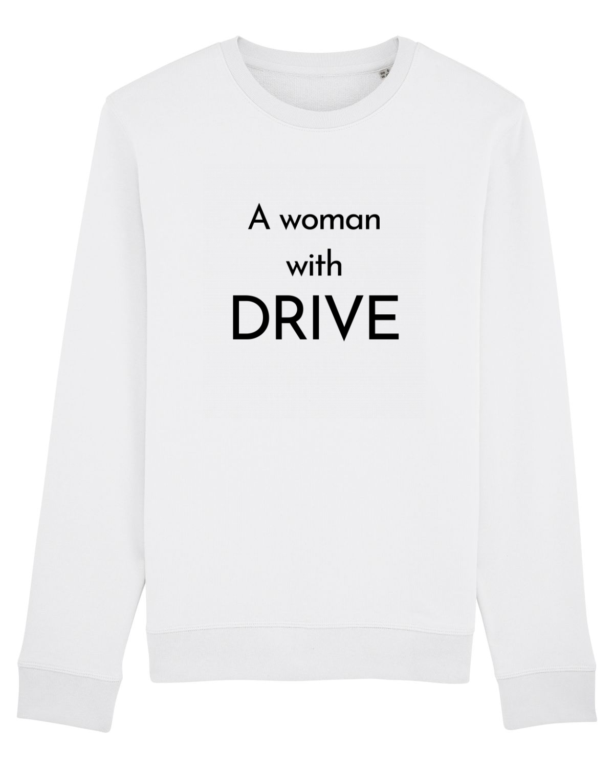 Bluză mânecă lungă Unisex Rise White