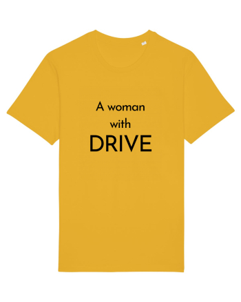 a woman with drive 2 Spectra Yellow