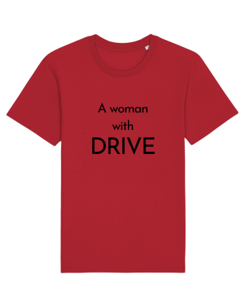 a woman with drive 2 Red