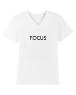 focus Tricou mânecă scurtă guler V Bărbat Presenter