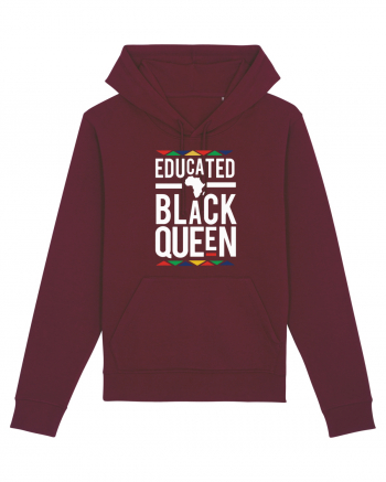 Educated Black Queen Burgundy