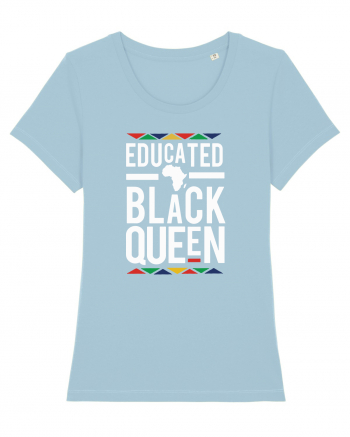 Educated Black Queen Sky Blue