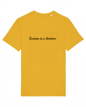 success is a decision Spectra Yellow