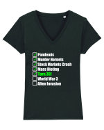 30 Year Old Funny Birthday Checklist Tricou mânecă scurtă guler V Damă Evoker