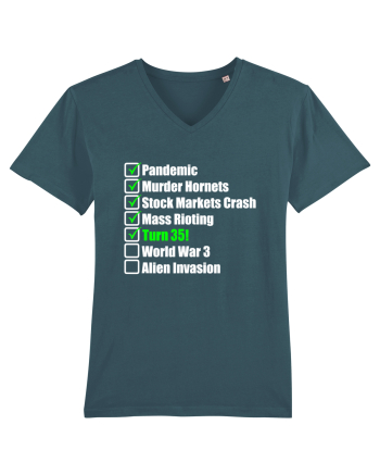 35 Year Old Funny Birthday Checklist Stargazer