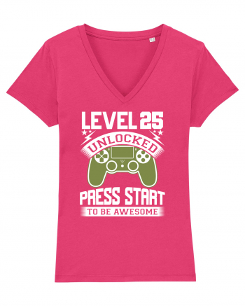 Level 25 Unlocked Press Start To Be Awesome Raspberry