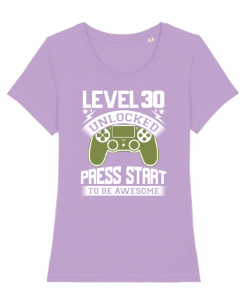 Level 30 Unlocked Press Start To Be Awesome Lavender Dawn