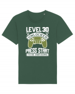 Level 30 Unlocked Press Start To Be Awesome Tricou mânecă scurtă Unisex Rocker