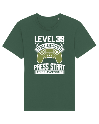 Level 35 Unlocked Press Start To Be Awesome Bottle Green