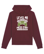 Level 45 Unlocked Press Start To Be Awesome Hanorac Unisex Drummer