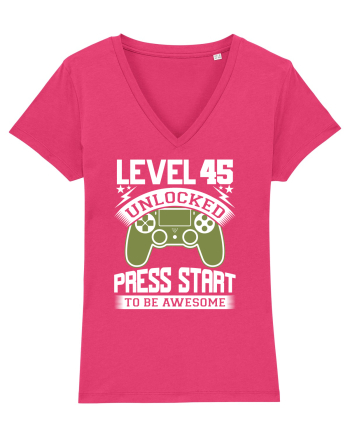 Level 45 Unlocked Press Start To Be Awesome Raspberry