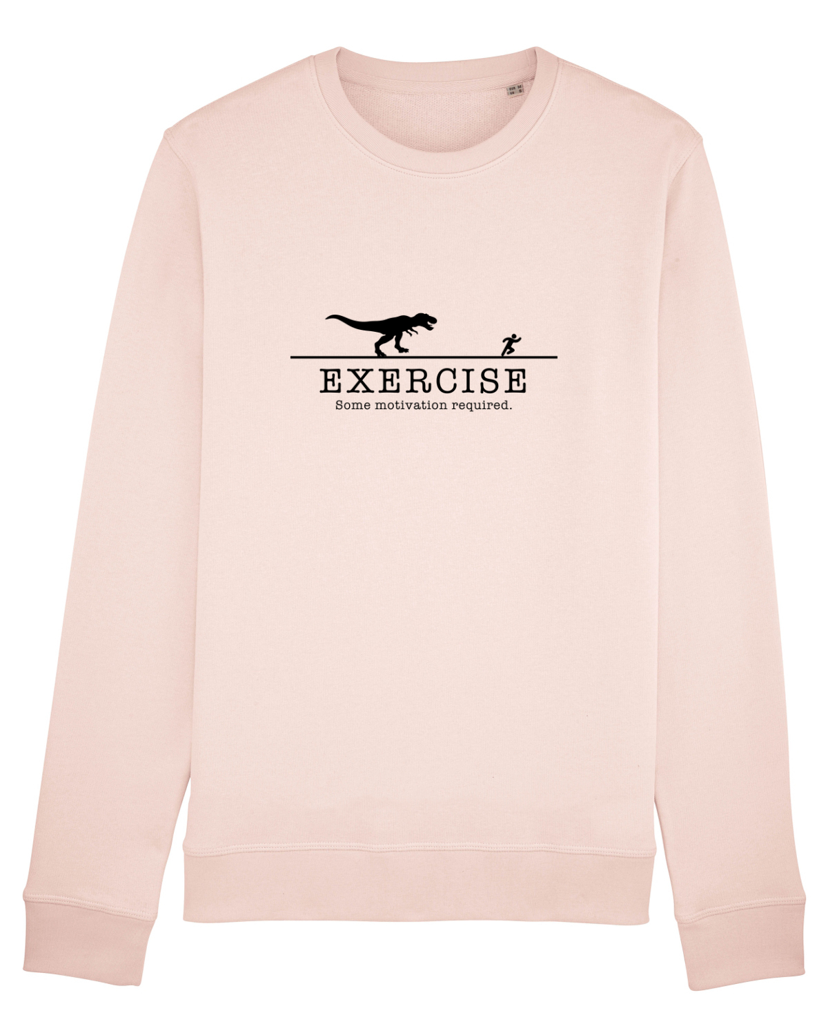 Bluză mânecă lungă Unisex Rise Candy Pink