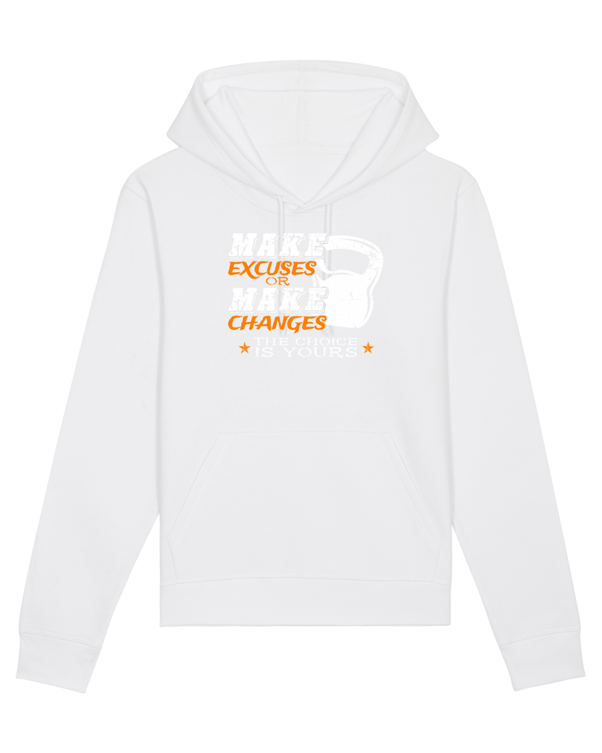 Hanorac Unisex Drummer White