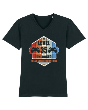Level 35 Unlocked Press Start To Continue Black