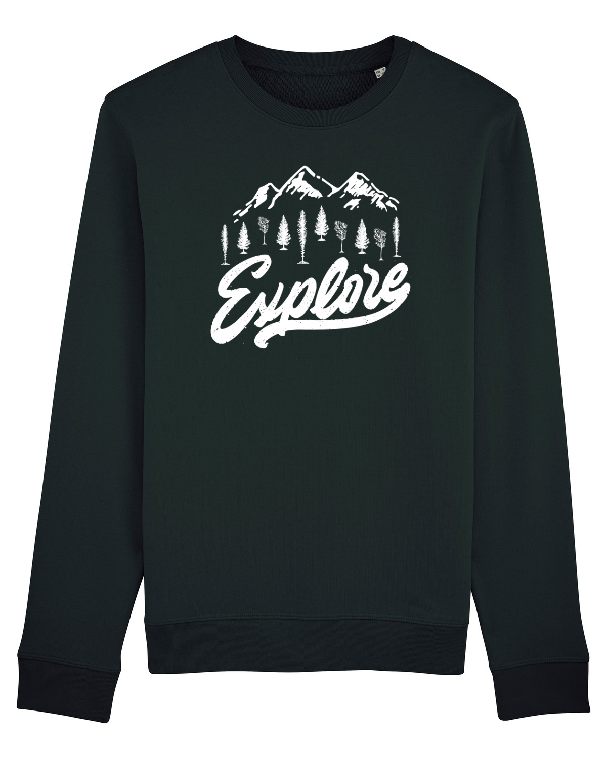 Bluză mânecă lungă Unisex Rise Black