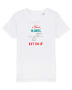 Prietenul la nevoie se cunoaște Tricou mânecă scurtă  Copii Mini Creator