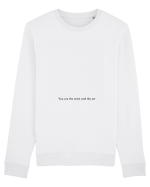 you are the artist and the art Bluză mânecă lungă Unisex Rise