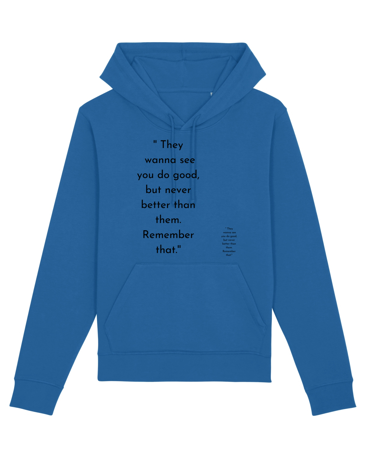 Hanorac Unisex Drummer Royal Blue