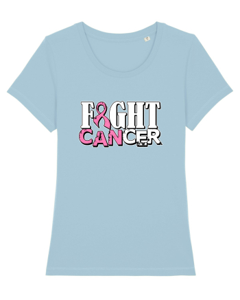 Fight Cancer Sky Blue