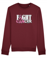 Fight Cancer Bluză mânecă lungă Unisex Rise