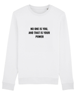 no one is you... Bluză mânecă lungă Unisex Rise