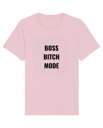 boss bitch mode Cotton Pink
