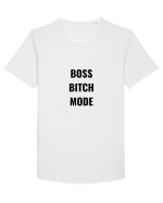boss bitch mode Tricou mânecă scurtă guler larg Bărbat Skater