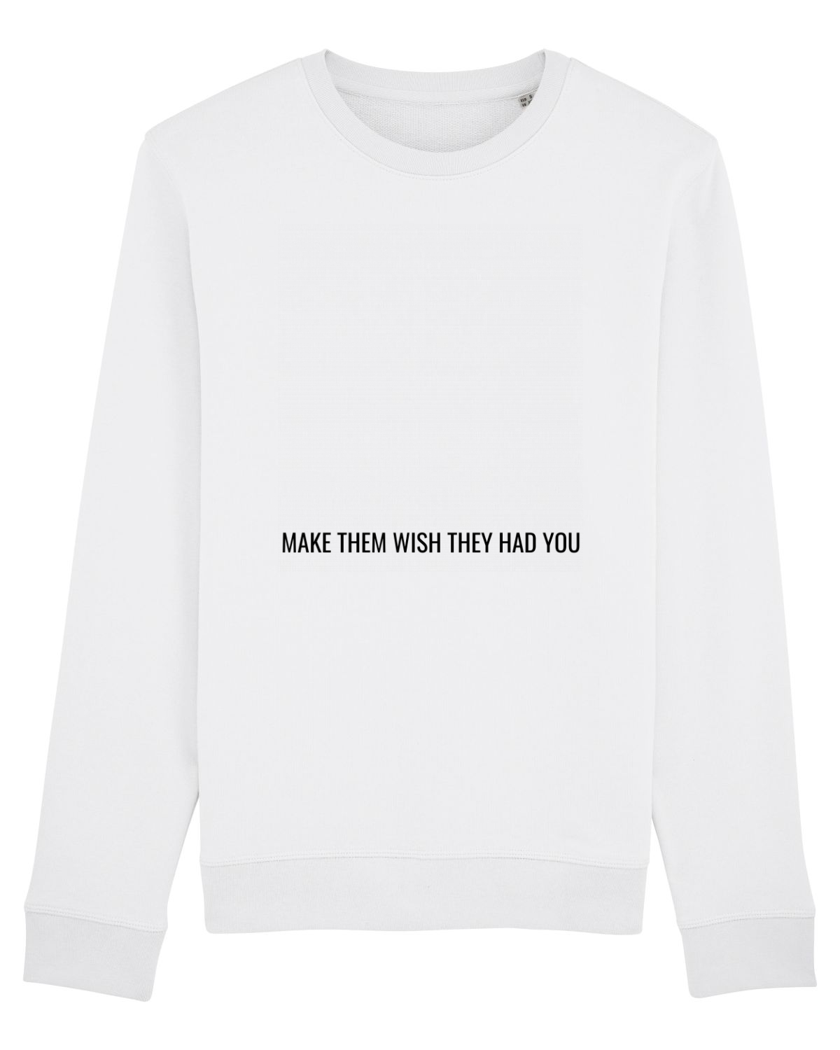 Bluză mânecă lungă Unisex Rise White