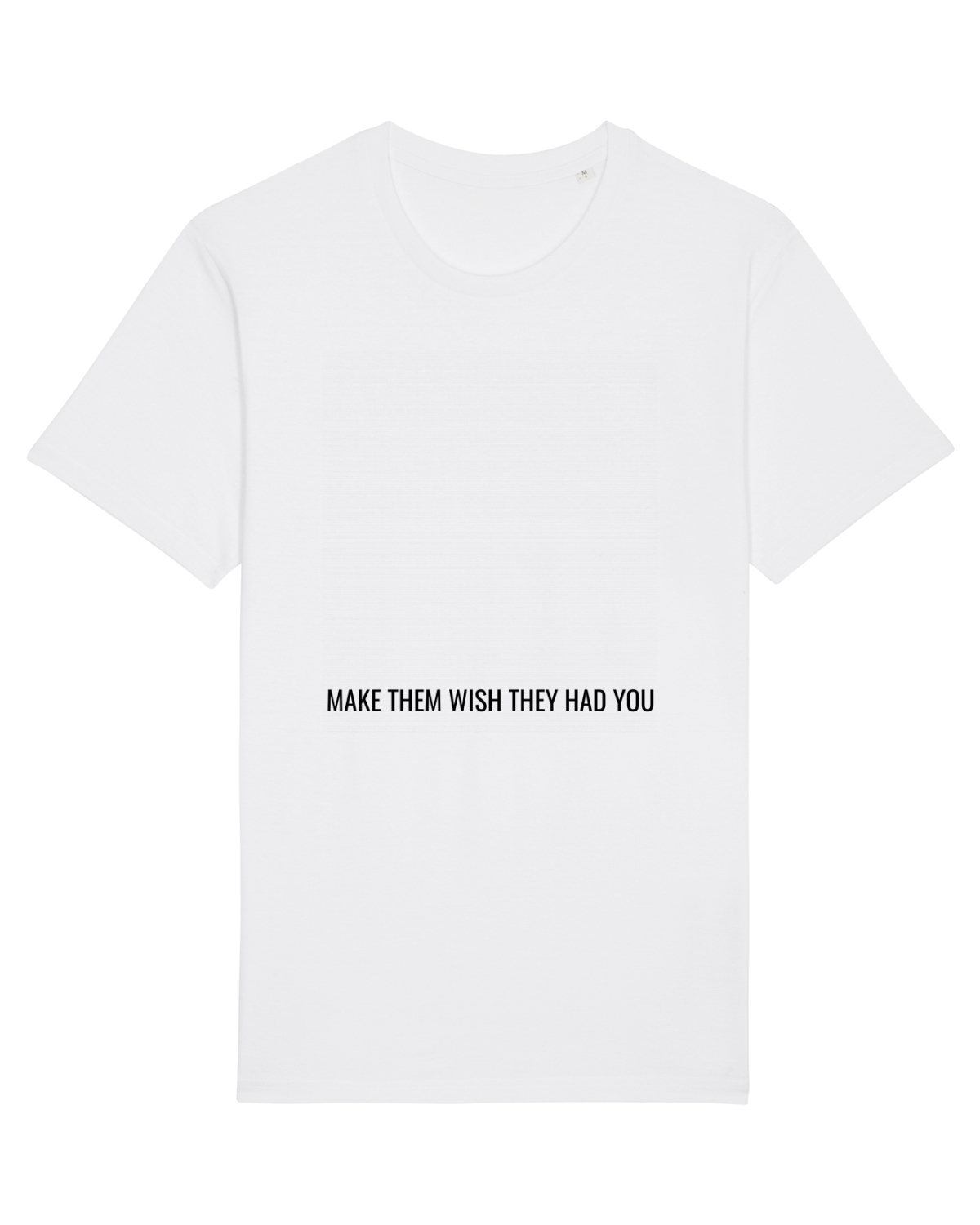 Tricou mânecă scurtă Unisex Rocker White