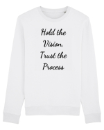 hold the vision trust the process Bluză mânecă lungă Unisex Rise