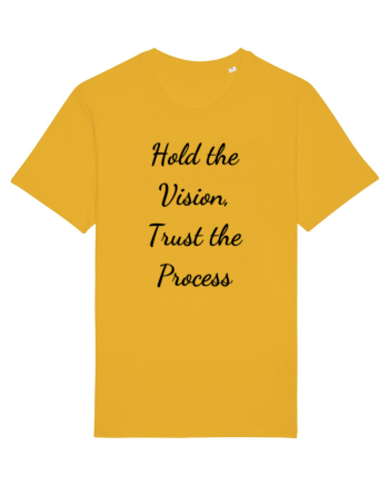 hold the vision trust the process Spectra Yellow