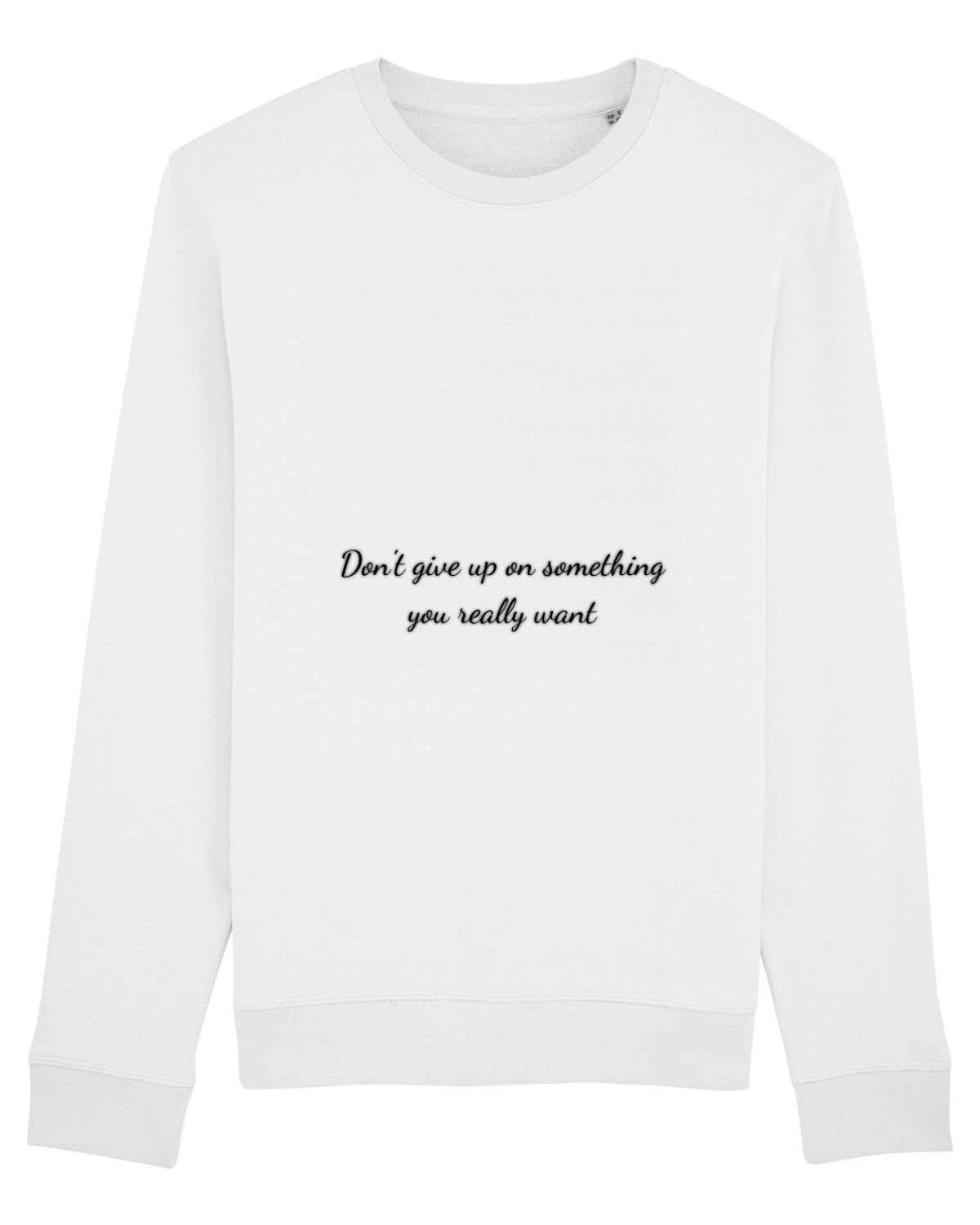 Bluză mânecă lungă Unisex Rise White