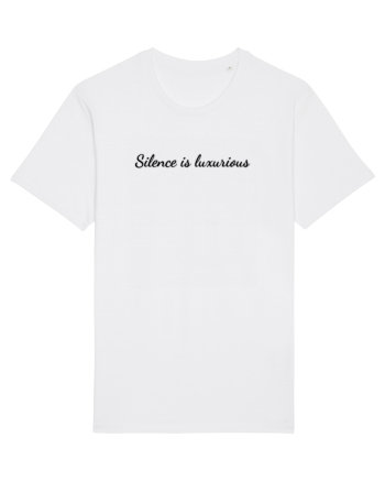 silence is luxurious White