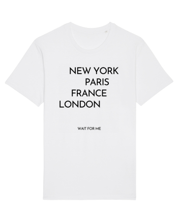 new york paris White